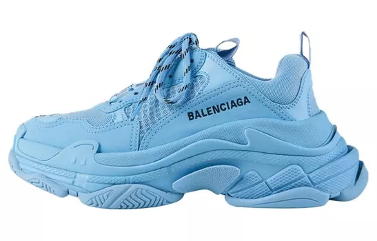 Кроссовки Balenciaga Triple S Light Blue Women's
