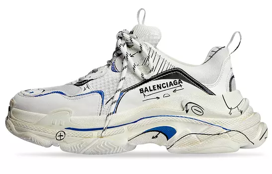 Кроссовки Balenciaga Triple S Women, белый