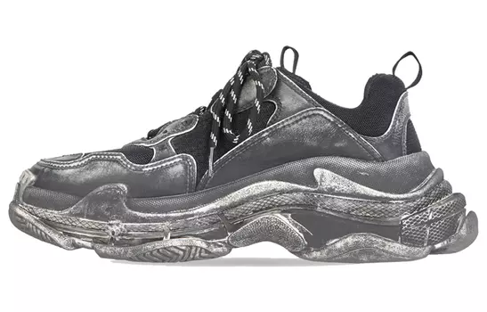 Кроссовки Balenciaga Triple S Faded Black Women's