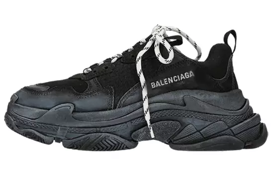 Кроссовки Balenciaga Triple S Black 2021 Women's