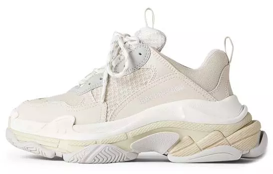 Кроссовки женские Balenciaga Triple S, белый / серый