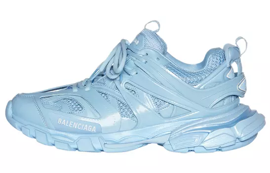 Кроссовки Balenciaga Track Metallic Light Blue Women's
