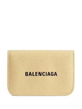 Balenciaga мини-кошелек Cash, нейтральный цвет