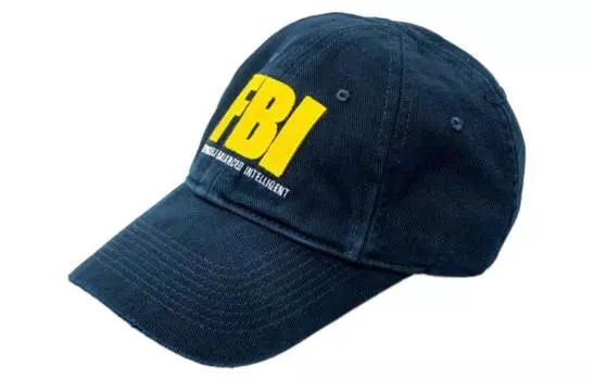 Balenciaga Мужская фуражка, Синий