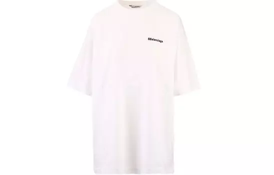Balenciaga Мужская футболка, белый