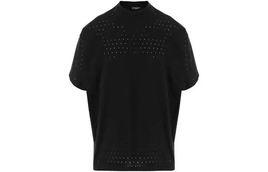 Футболка мужская Balenciaga Perforated, черный
