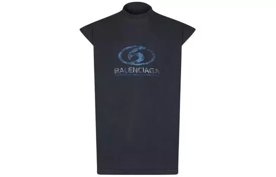 Футболка Balenciaga Surfer, черный