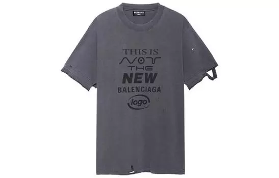 Футболка мужская Balenciaga Organic, черный