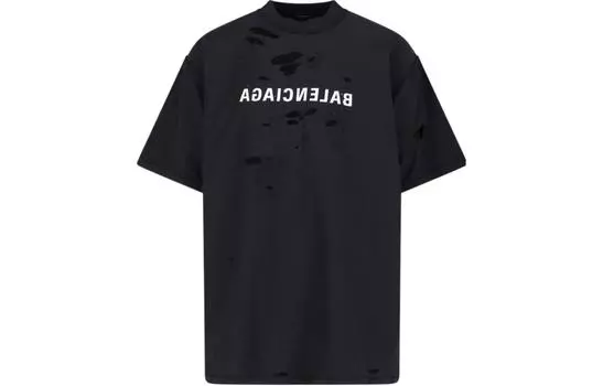 Футболка Balenciaga Inside Out, черный