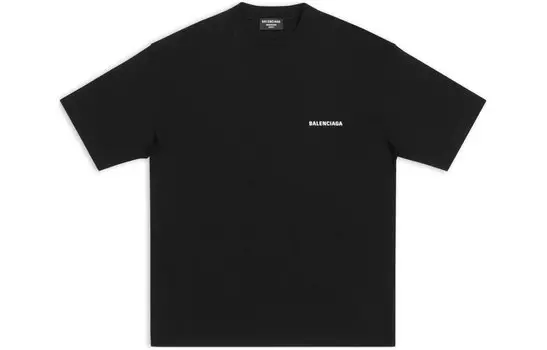Футболка мужская Balenciaga Medium Fit, черный