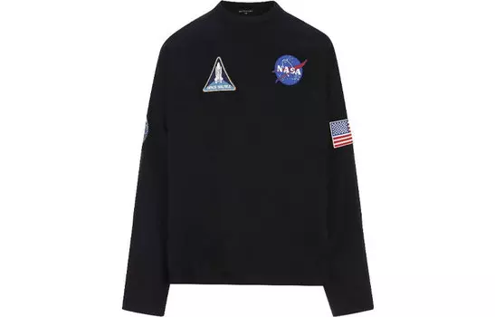 Футболка мужская Balenciaga Nasa, черный