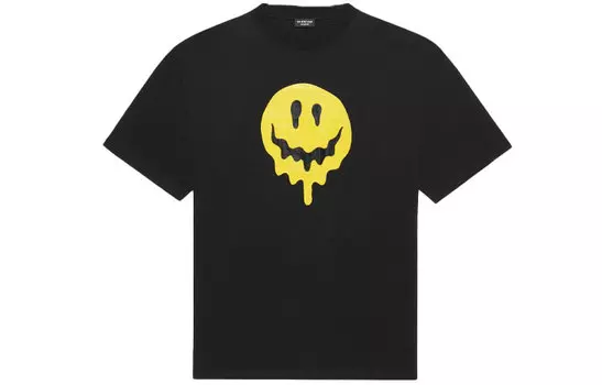 Футболка мужская Balenciaga Smiley, черный