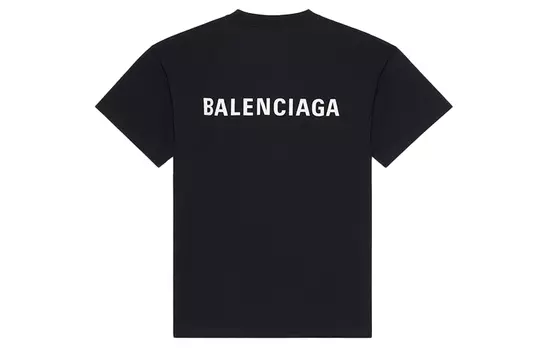 Футболка мужская Balenciaga Relaxed, черный