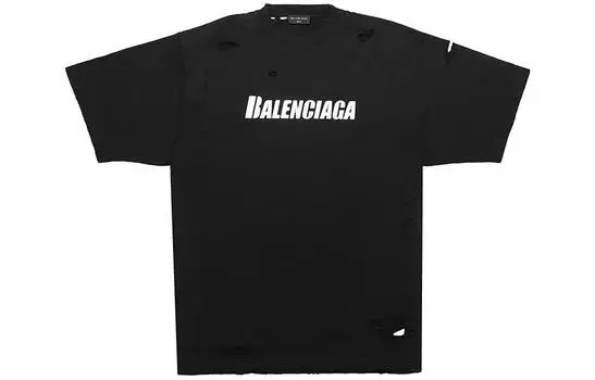 Футболка мужская Balenciaga Flatground, черный