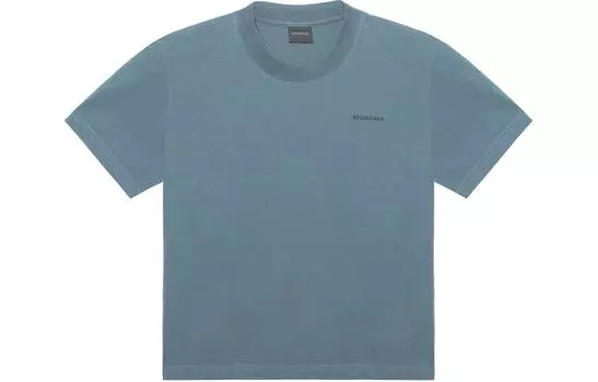 Футболка Balenciaga, синий