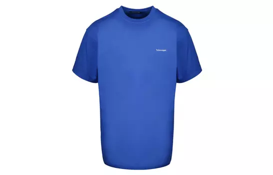 Мужская футболка Balenciaga, синий