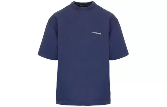 Мужская футболка Balenciaga, синий