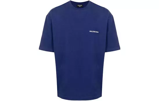 Мужская футболка Balenciaga, синий