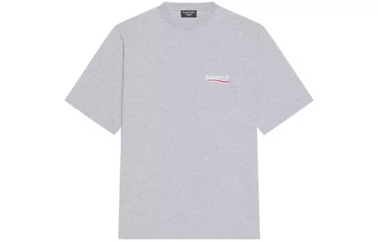 Balenciaga Мужская футболка, серый