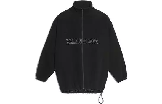 Куртка мужская Balenciaga флисовая, черный