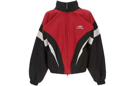 Олимпийка мужская Balenciaga Tracksuit, черный / красный