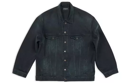 Куртка джинсовая Balenciaga, черный
