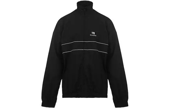 Куртка мужская Balenciaga с полосой, черный