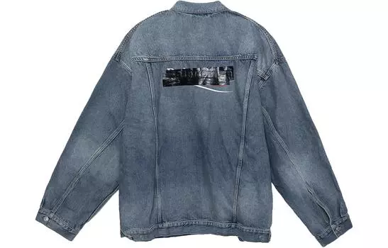 Мужская куртка Balenciaga, синий