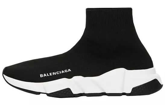 Кроссовки Balenciaga Speed Lifestyle, черный/белый