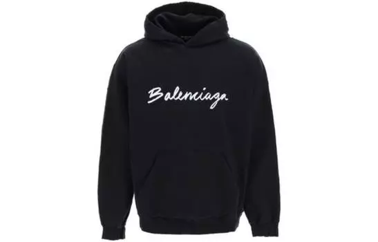 Balenciaga Мужская толстовка, черный