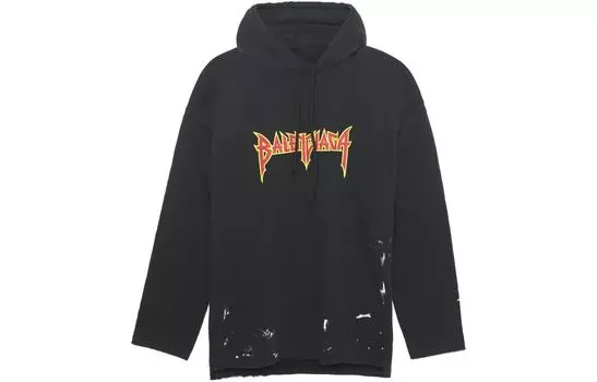 Мужская толстовка Balenciaga, черный