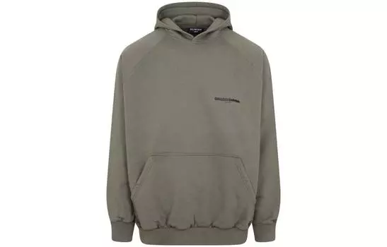 Толстовка мужская Balenciaga, зеленый