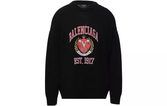 Balenciaga Мужская толстовка, цвет Black