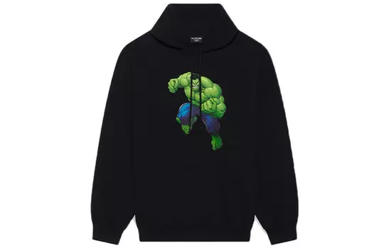Толстовка мужская Balenciaga Hulk 2021, черный