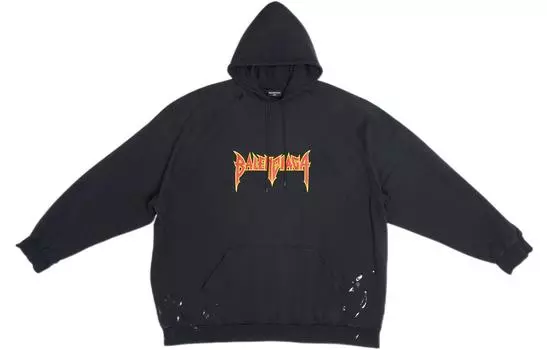 Толстовка мужская Balenciaga Oversized, черный
