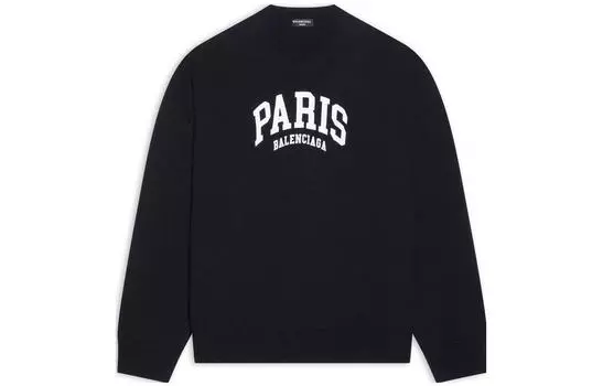 Толстовка мужская Balenciaga Paris, черный