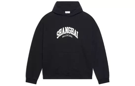 Толстовка мужская Balenciaga City Collection, черный