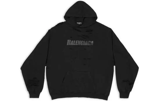 Толстовка Balenciaga Oversize, черный