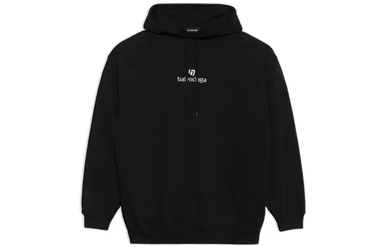 Balenciaga Мужская толстовка, цвет Black