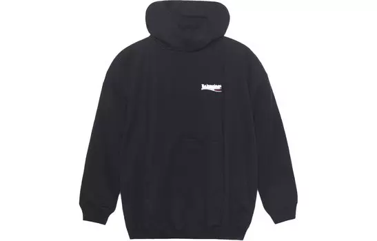 Толстовка Balenciaga с логотипом, черный