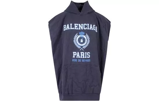 Мужская толстовка Balenciaga, синий