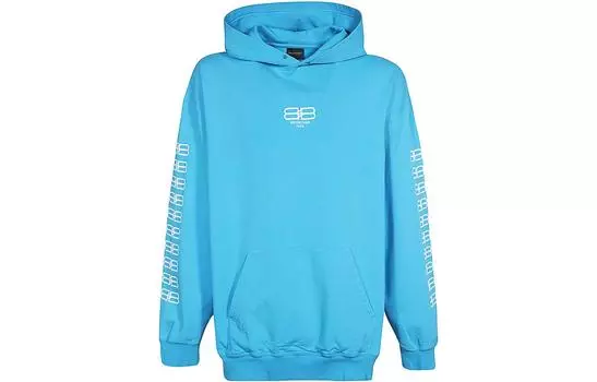 Мужская толстовка Balenciaga, синий
