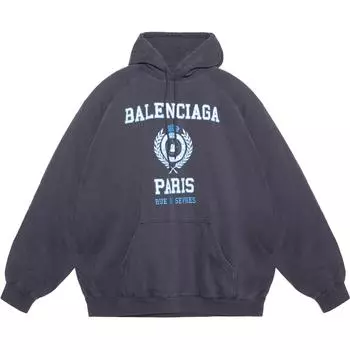 Мужская толстовка Balenciaga, синий
