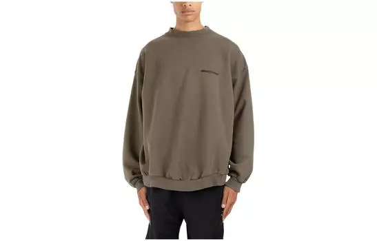 Толстовка мужская Balenciaga Oversized, коричневый