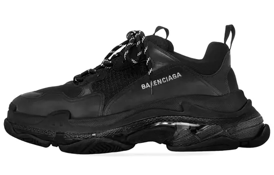 Кроссовки Balenciaga Triple S Clear Sole Black