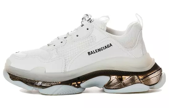 Кроссовки Balenciaga Triple S Sneaker 'Clear Sole - White Black'