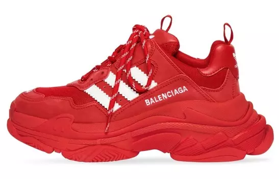 Кроссовки Balenciaga Triple S X Adidas 'Red'