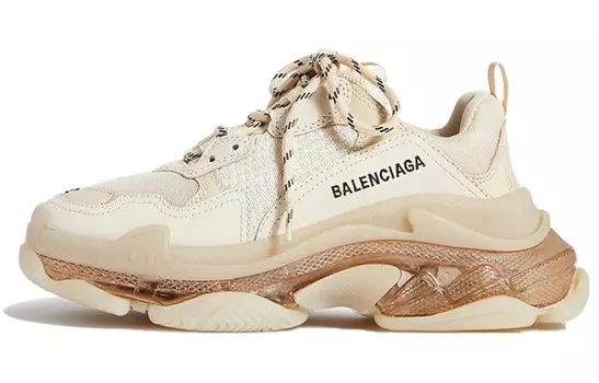 Кроссовки Balenciaga Triple S Clear Sole Off White
