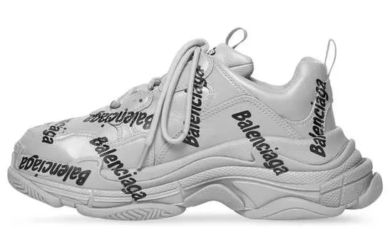 Balenciaga Мужские массивные кроссовки Triple S