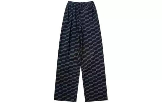 Брюки мужские Balenciaga Bb Monogram Pajama, черный